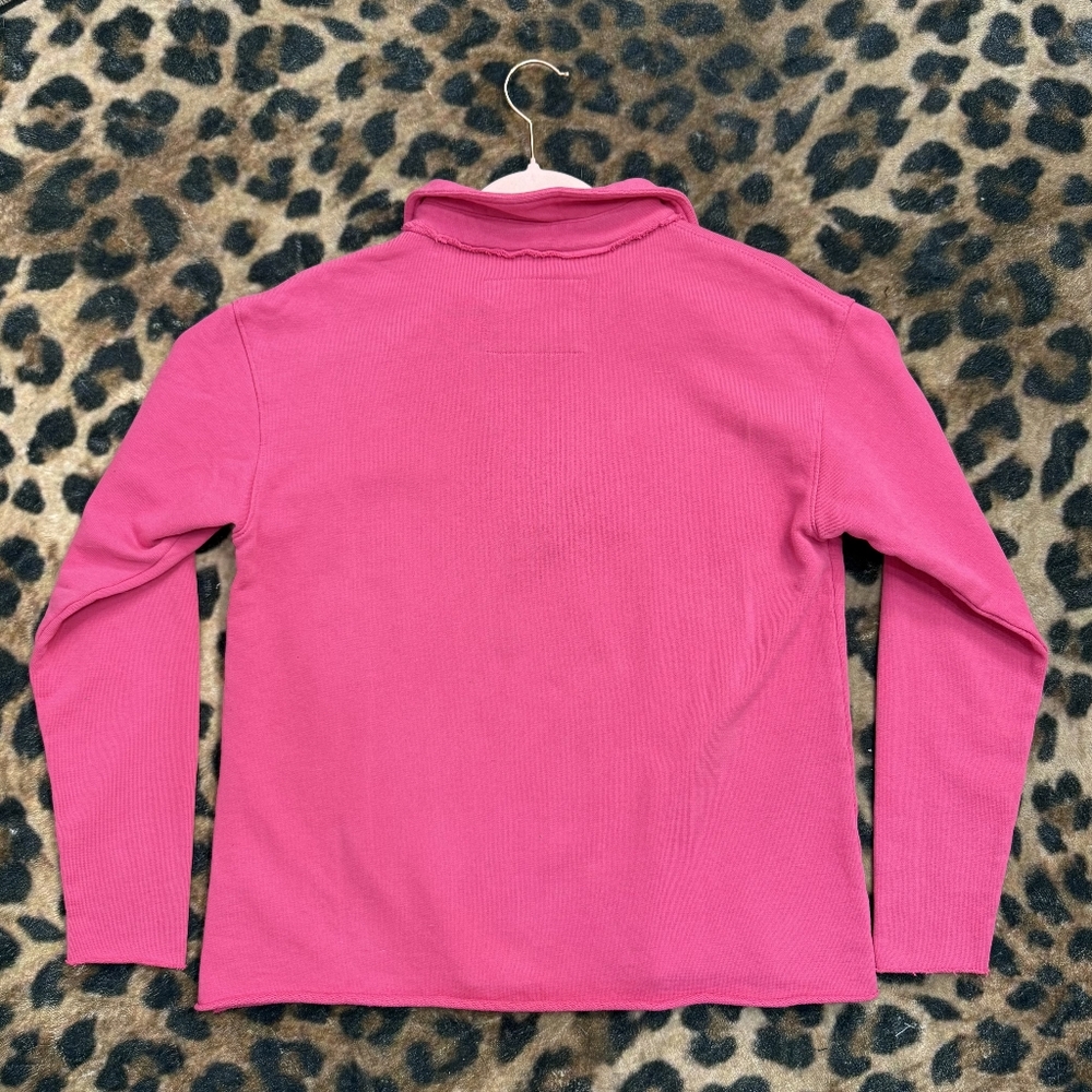 Frank & Eileen Pink Patrick Henley. Size XS. - Picture 2 of 3